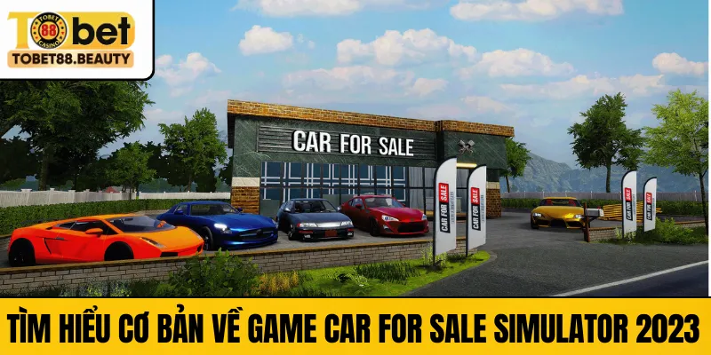 Tìm hiểu cơ bản về game Car For Sale Simulator 2023